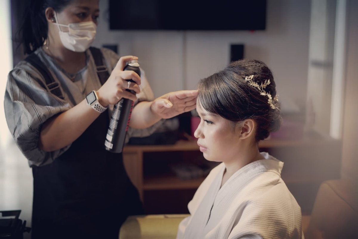 Bridal Moment makeup by Susan Lin