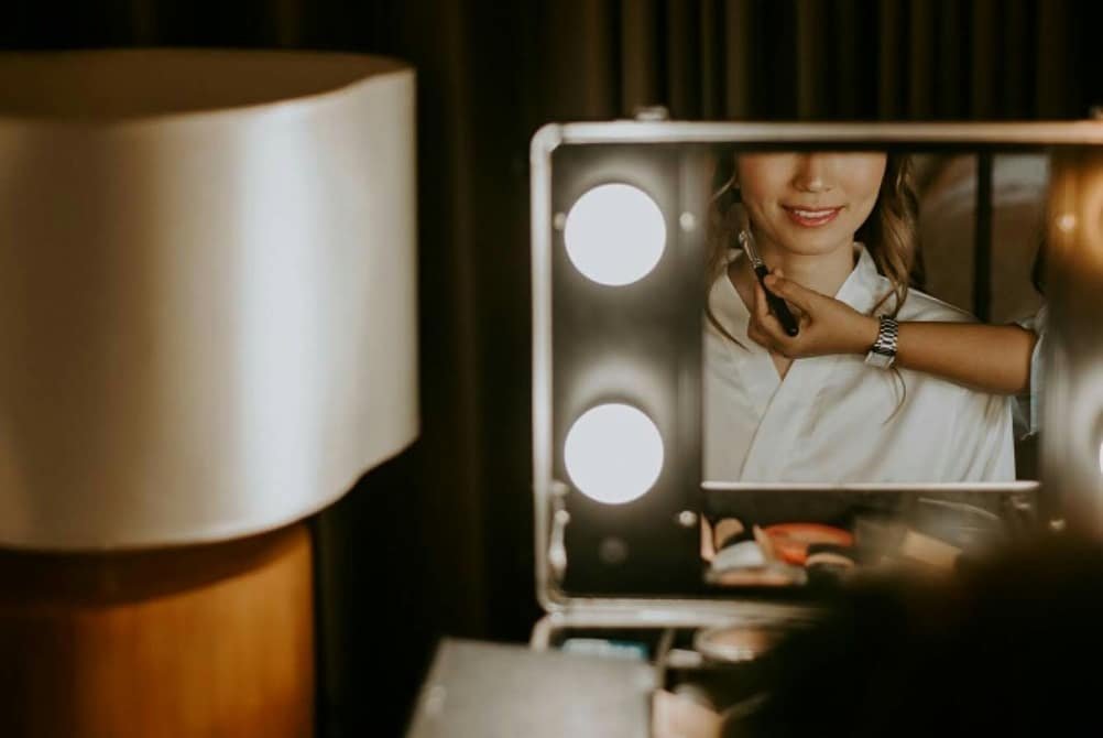 Behind the Scenes makeup by Susan Lin